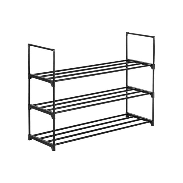 Minimalist 3-Tier Shoe Shelf: Stylish & Practical Home Storage