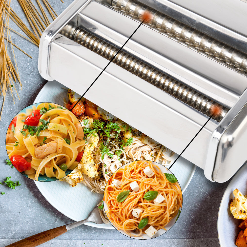 Easy-Clean Stainless Steel Pasta Press